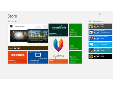 Windows Store: In Deutschland schon über 50.000 Apps gelistet