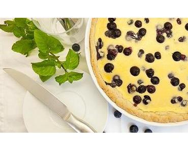 Schwarzbeeren Topfen Tart Rezept