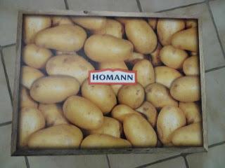 Eine Kartoffelkiste von Homann!