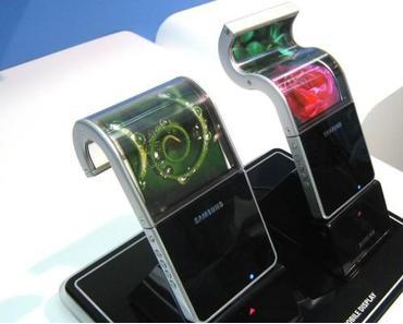 Flexible Displays: Samsung zeigt, wo die Reise hingehen könnte