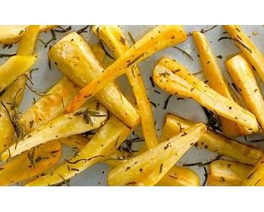 Pastinaken-Frites mit Rosmarin fructose- & histaminarm
