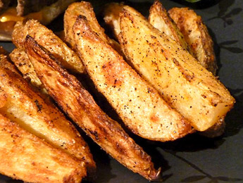 Würzige Potato Wedges