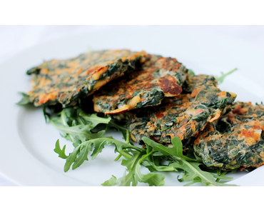 Kartoffel-Spinat-Taler