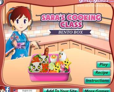 Fun: Sara's Cooking Class- Bentobox - Flash Game