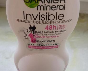 [Review:] Garnier mineral Invisible Black, White & Colors Roll-on
