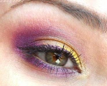 Sultry Thursday - Gelb und Violett und miese Lidschatten