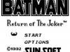Retro Samstag – Teil 7 – Batman: Return of the Joker – Game Boy