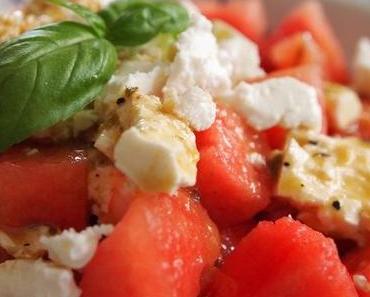 Wassermelonen-Feta-Salat