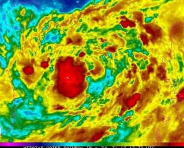 Tropischer Sturm JEBI (JOLINA) - China, Hainan, Vietnam