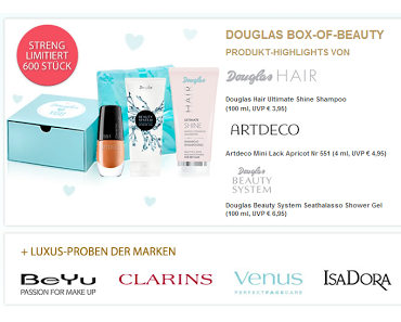 [Preview] Douglas Box of Beauty - August 2013