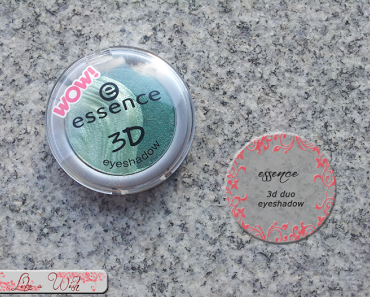 [Review + AMU] essence 3d duo eyeshadow 'irresistible green'