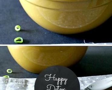 Happy Detox Day mit Rezept für Fenchel - Apfel - Suppe