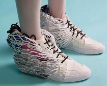 Schuhe mit integriertem Zelt