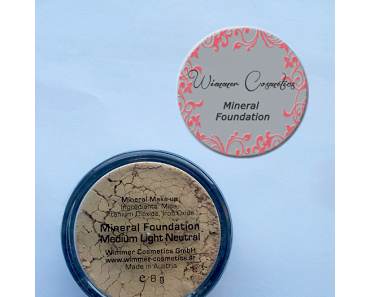 [Review] Wimmer Cosmetics Mineral Foundation 'Medium Light Natural'