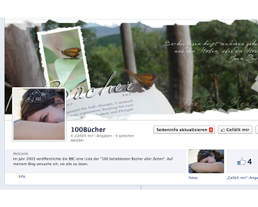 100Bücher ist jetzt auch auf Facebook!