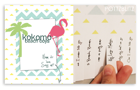 Freebie! Abreiß-Zettel mit Ohrwurmgarantie