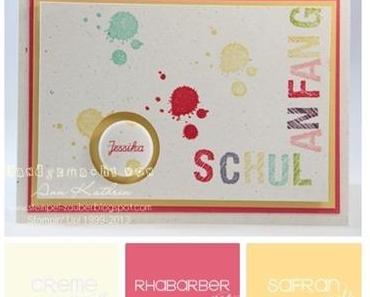 Karte zur Einschulung