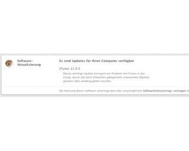 Apple veröffentlicht iTunes 11.0.5