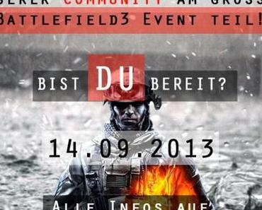 Community News: Dieses Wochenende | Battefield 3 Event – Let’s Play together!