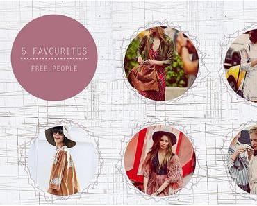 5 FAVOURITES: FREE PEOPLE