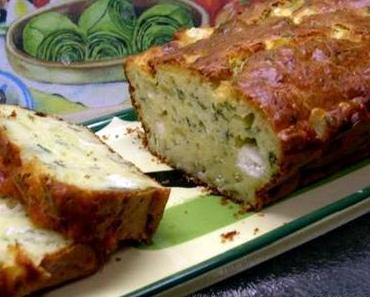 Apfel-Ziegenkäse-Cake