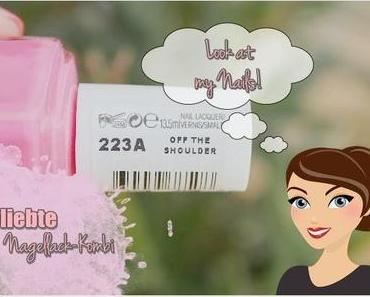 Essie 'Off the Shoulder' & O.P.I. 'Goldeneye'