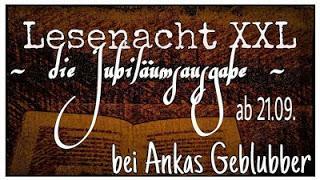 Lesenacht XXL bei Ankas Geblubber