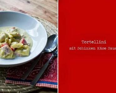Tortellini mit Schinken Käsesauce