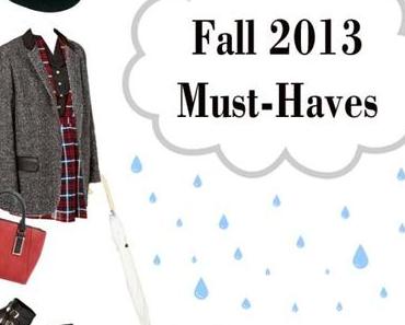 INSPIRATIONS | Fall 2013 Must-Haves