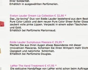 {Pink Ribbon 2013} Mein Zeichen + die Produkte von Estee Lauder und Hallhuber