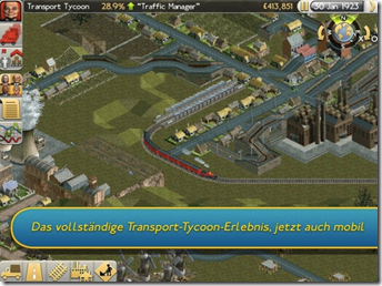 Transport Tycoon: Wirtschaftssimulation für Android und iOS erschienen