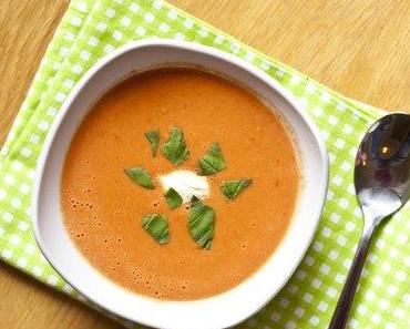 Cremige 10-Minuten Tomaten Suppe
