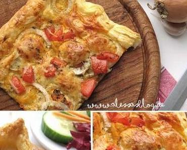 schnell gekocht: Blätterteig-Pizza