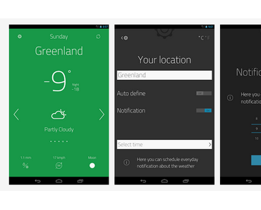 oW Wetter – Eine weitere (minimalistische) Wetter-App für Android