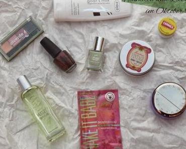 NEUHEITEN UND LIEBLINGE IM OKTOBER