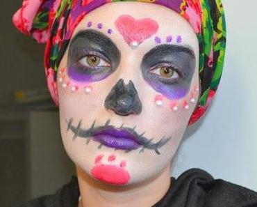 günstiges Halloween Make Up (Sugar Skull) - Top oder Flop?