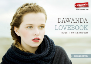 Handgefertigte Geschenke im neuen DaWanda Lovebook