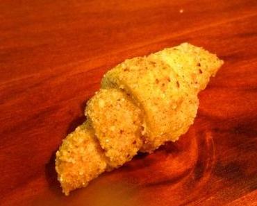 Mini-Nusshörnchen mit Nougat