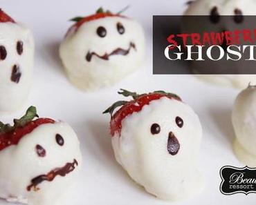 Spooky Halloween Treats: Strawberry Ghosts