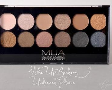 [Review] MUA - Make Up Academy Undressed Palette