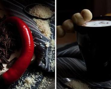 Heiße Chili-Marzipan Schokolade