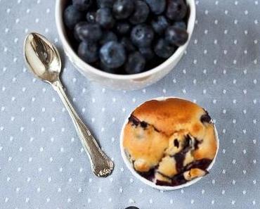Novembermorgen-Versüßer  ♥ Breakfast mmmh ... Muffins mit Blaubeeren