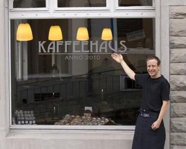 kultur im kaffehaus st. gallen; dazu ein ausgezeichneter kaffee.