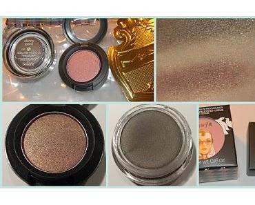 MAC "Trax" Lidschatten und Benefit "Skinny Jeans" Creaseless Cream Shadow