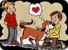 Das Schwanzwedeln ist der Hunde Vorteil