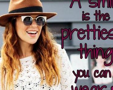 Über Lieblingssprüche und “Fashion-Faces”