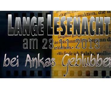 Lange Lesenacht bei Anka ♥