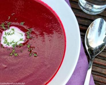 Rote Beete-Suppe