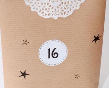 DIY-Adventskalender aus Kraftpapier