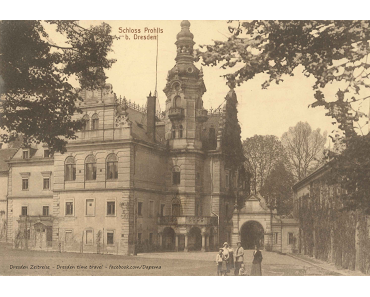 Ein verschwundenes Schloss im Südosten von Dresden